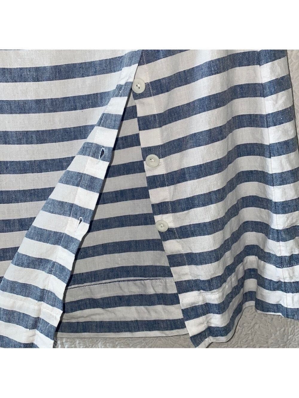 J. Jill Love Linen Striped Maxi Skirt - Picture 4 of 9